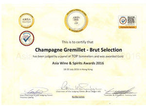 GREMILLET Brut Selection Champagne NV